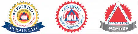 Notary credentials and memberships